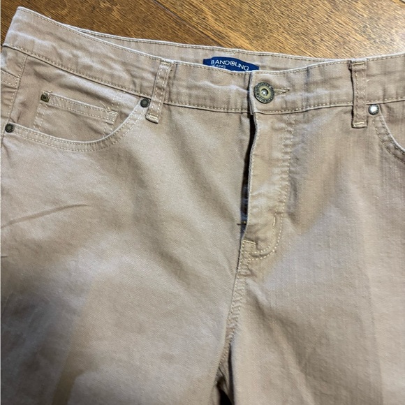 Bandolino Tan Chinos Straight Leg Pants - Picture 2 of 5
